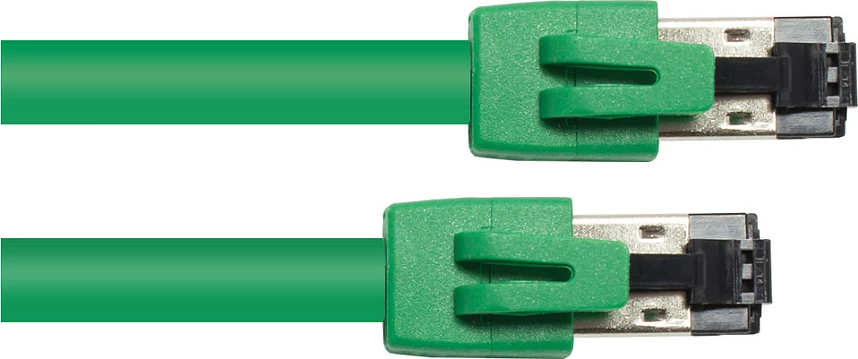 Kabëll rrjeti GoodConnections Cat 8.1 RJ-45 10m 40Gbps LSZH, i gjelbër