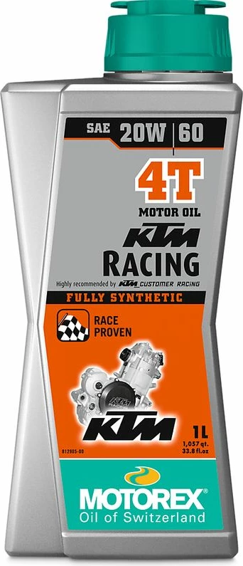 Vaj Ktm Racing 4t Sae 20w-60 1l 308246