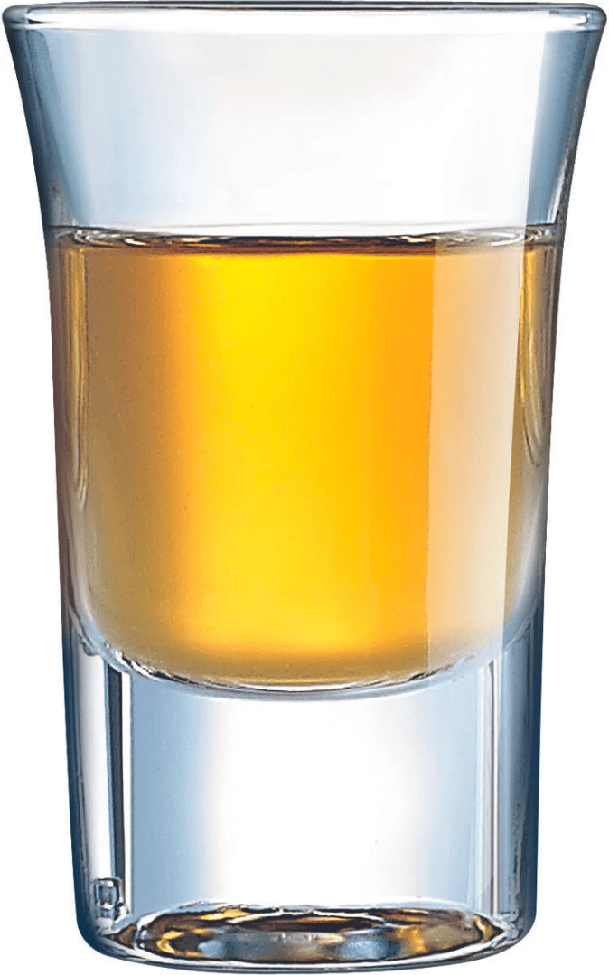 Gotë shot Arcoroc Hot Shot 34 ml, transparente, set 6 copë