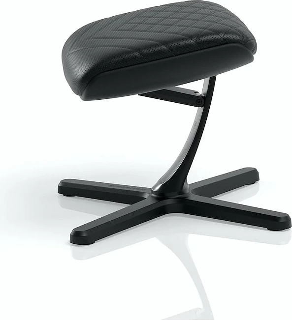Mbështetëse këmbësh noblechairs Footrest 2, PU, e zezë