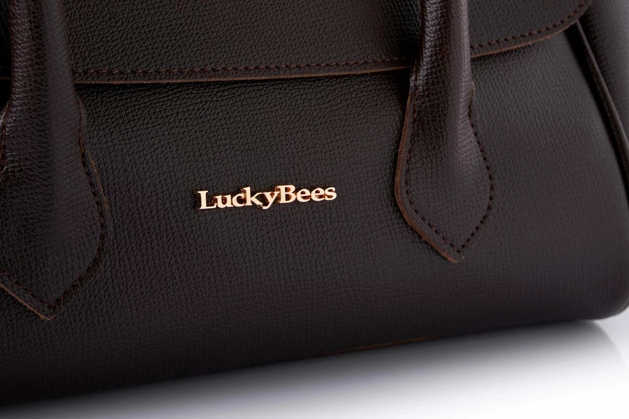 Çantë krahu Lucky Bees, Camille, ngjyrë kafe