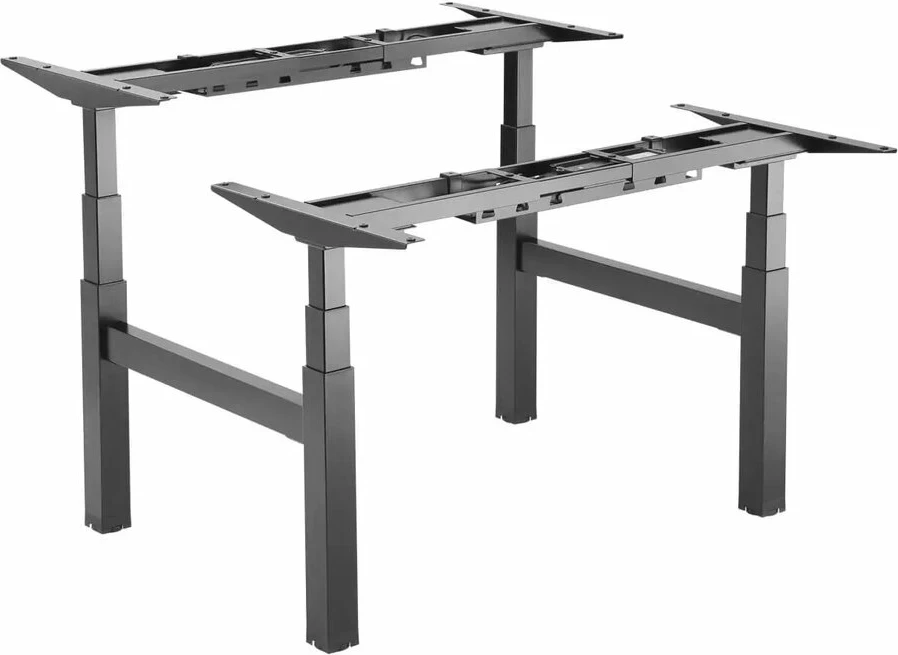 Kornizë tavoline ngritëse (sit-stand) UVI UVID4BL, 62-128 cm, 100-170 cm, 4 motorë, e zezë