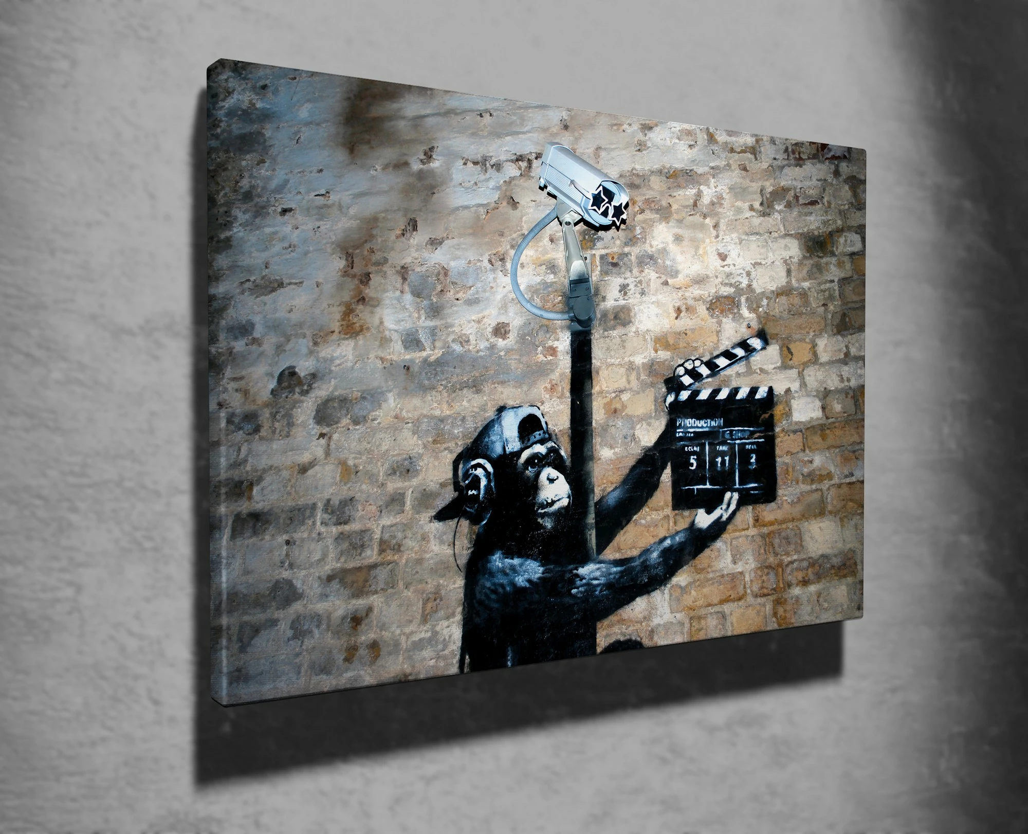 Pikturë dekorative në kanavacë, shumëngjyrëshe, Banksy, WY43, 70x100cm