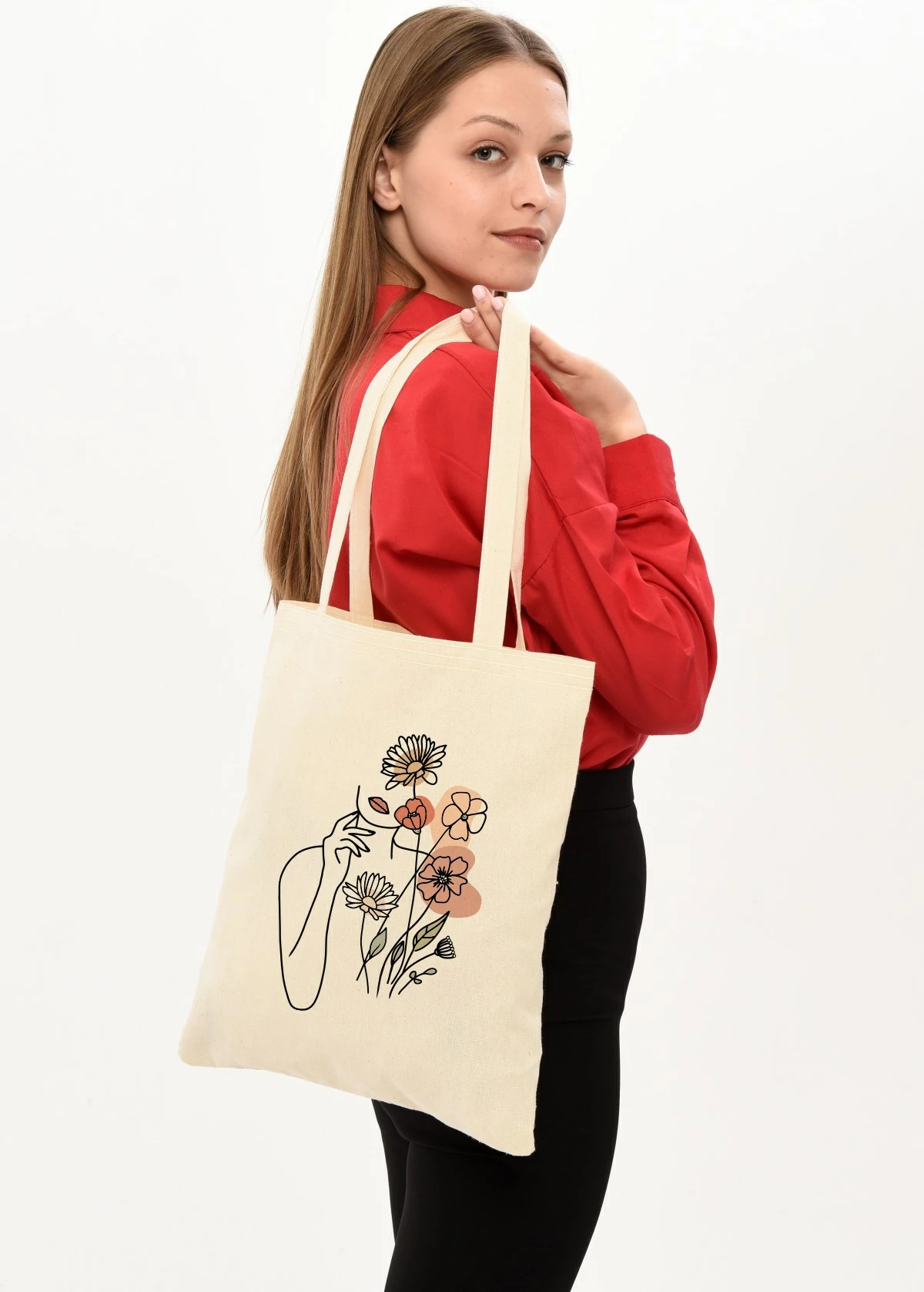 Çantë tote Zoozie Bags, krem, 0872