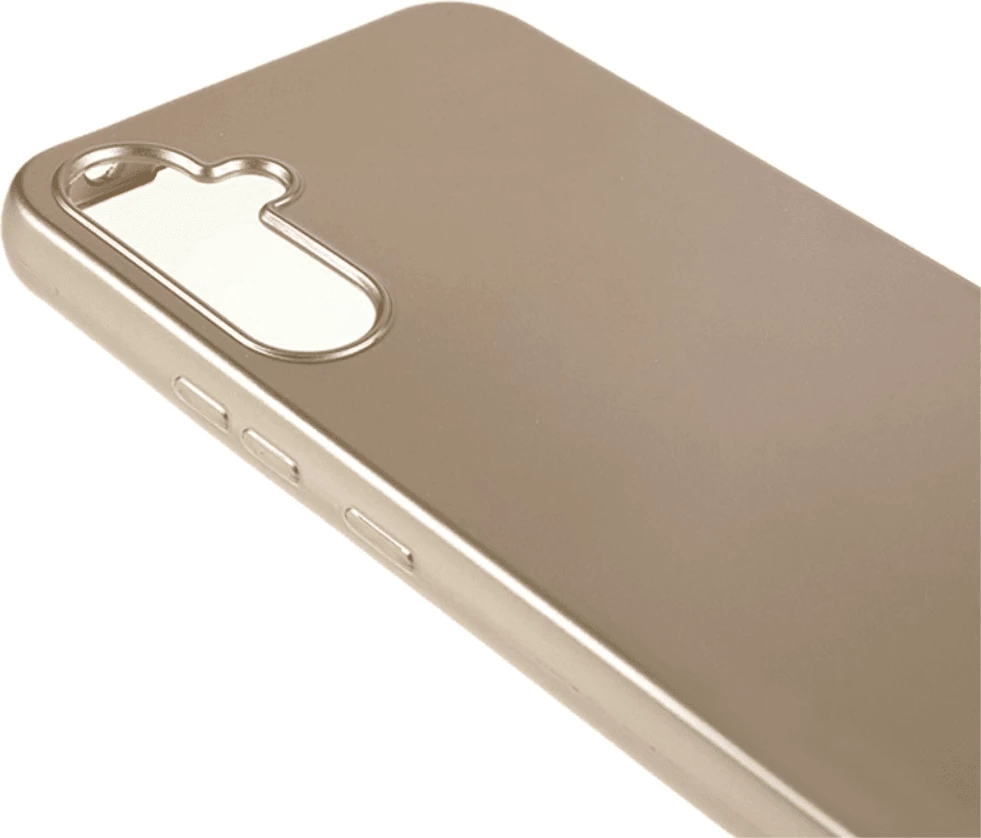 Mbështjellës Goospery Jelly Thin Silicone për Samsung Galaxy A34, ngjyrë ari