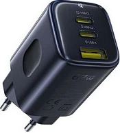 Karikues Baseus PicoGo AE11, 67W, 2x USB-C + 1x USB-A, EU, i zi