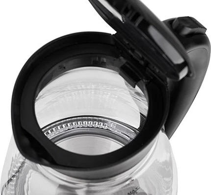 Vluese uji Adler AD 1274 B, 1.7 L, 2200W, e zezë/transparente