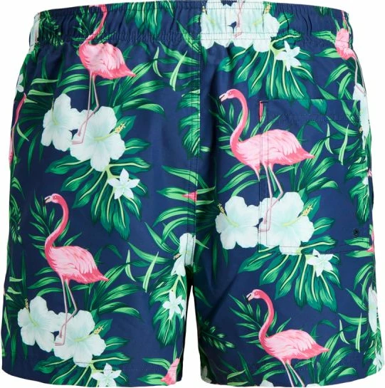 Shorce noti për meshkuj Jack&Jones JWHARUBA SWIM PRINTS 12206537, navy blue [Madhësia: S]