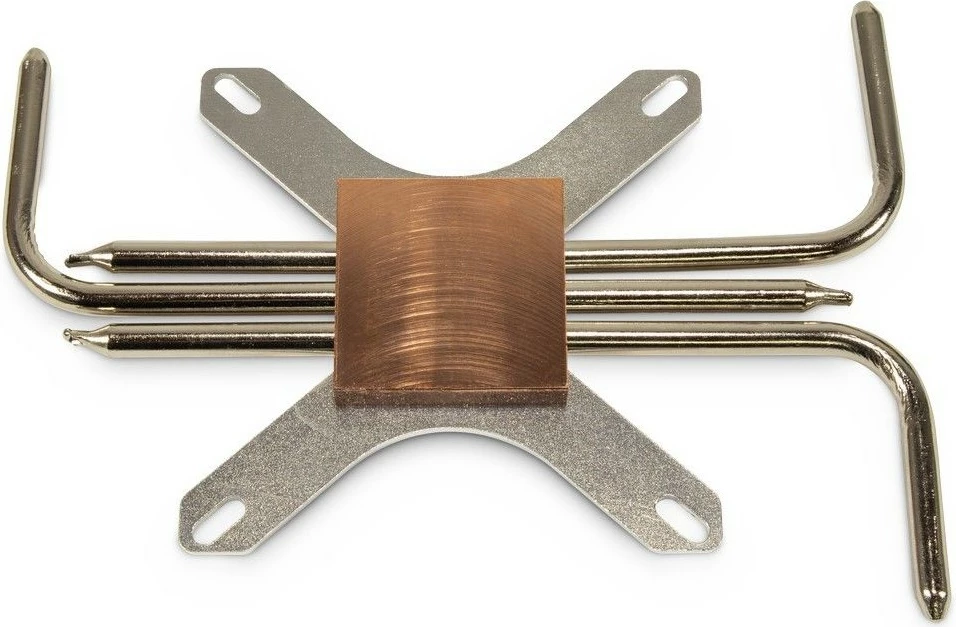 Radiator procesori Inter-Tech IP-3, bakër/argjend, pa ventilator