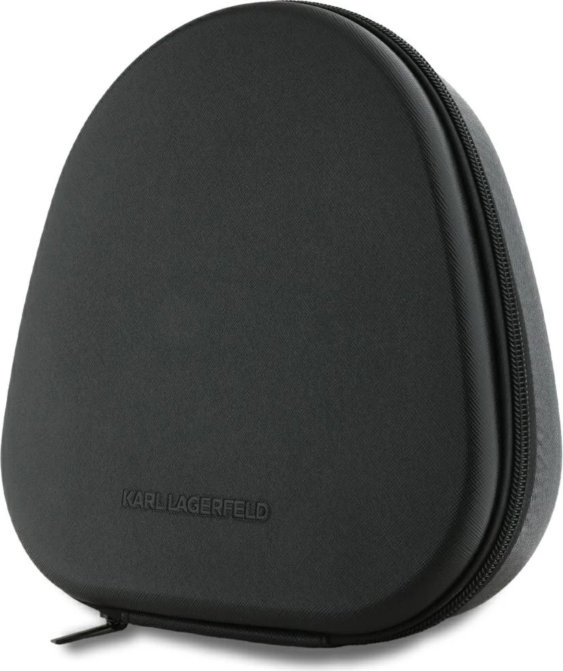 Kufje wireless Karl Lagerfeld Saffiano Elongated me ANC, Bluetooth, të zeza