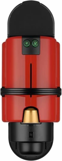 aparat kafeje kapsula Krups Nespresso Inissia XN1005, e kuqe