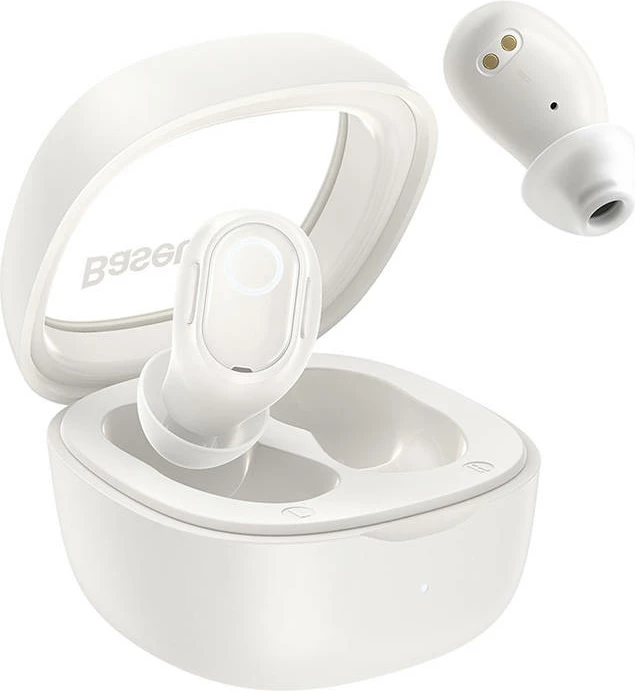 Kufje wireless Baseus Bowie WM02 TWS, Bluetooth 5.3, të bardha