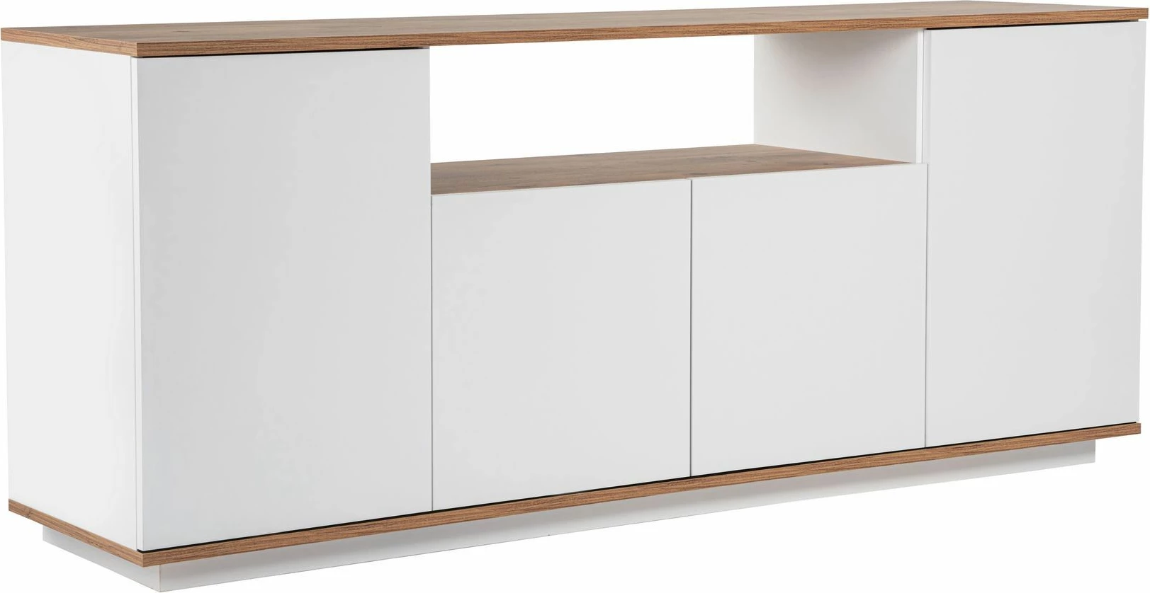 Konsol Skye Decor, Arista, e bardhë, Atlantic Pine
