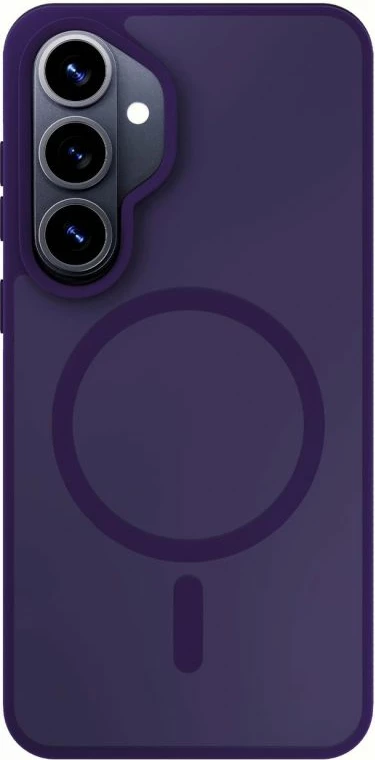 Kapak telefoni 3mk Smoke MagCase për Samsung Galaxy S26, vjollcë