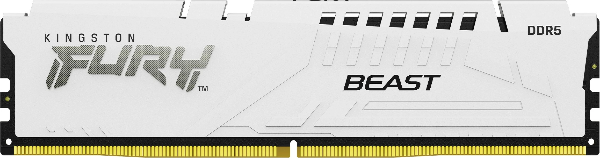 RAM Memorje Kingston FURY Beast 32GB (2x16GB) DDR5 6000MT/s CL30, e bardhë