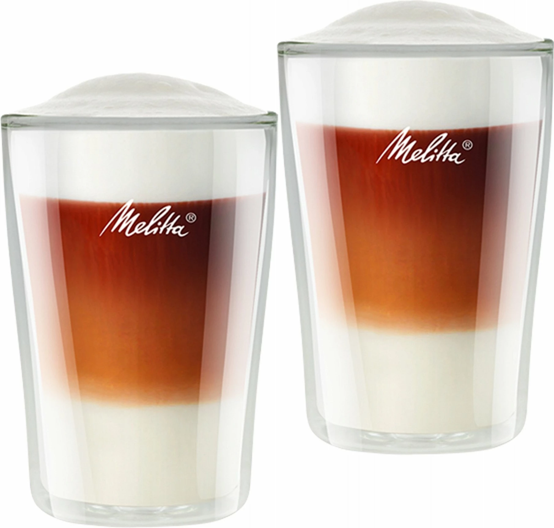 Gotë latte termale Melitta 6761118 300 ml, transparente, set 2 copë