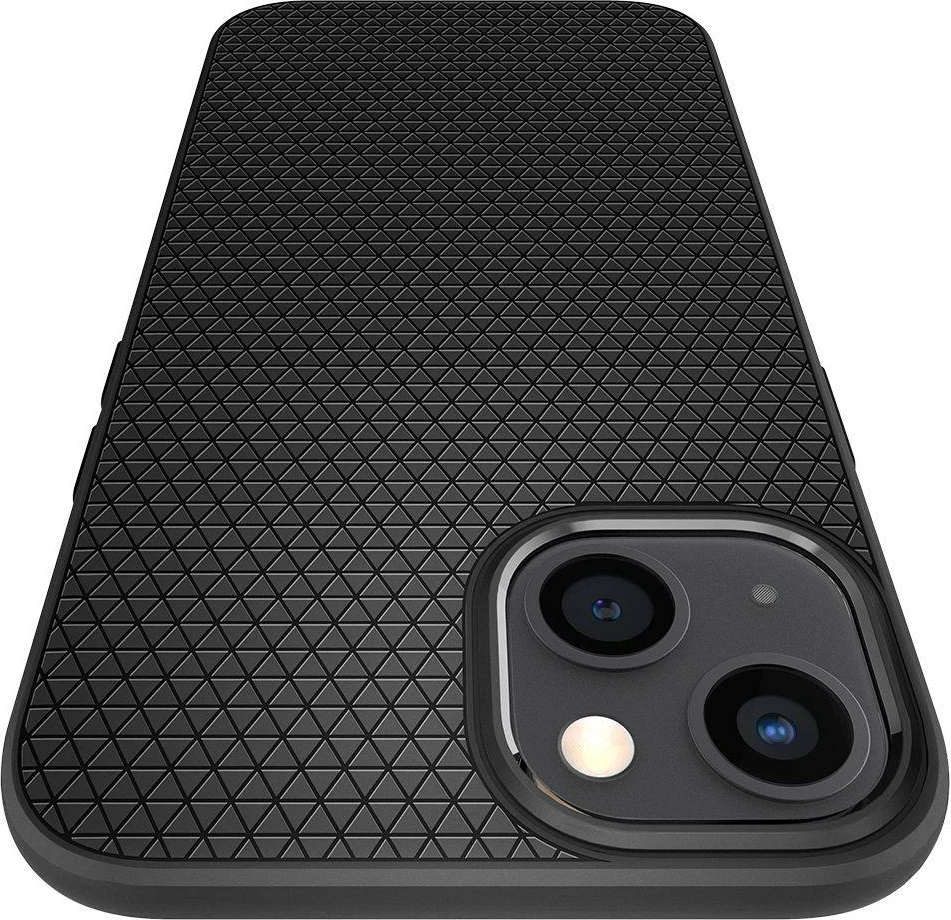 Mbështjellës Spigen Liquid Air për iPhone 13 mini, Matte Black