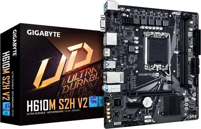 Pllakë amë GIGABYTE H610M S2H V2, DDR5, LGA1700, mATX