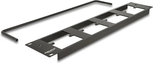 Patch panel DeLOCK D-Type 19" 2U, 16 porta, i zi