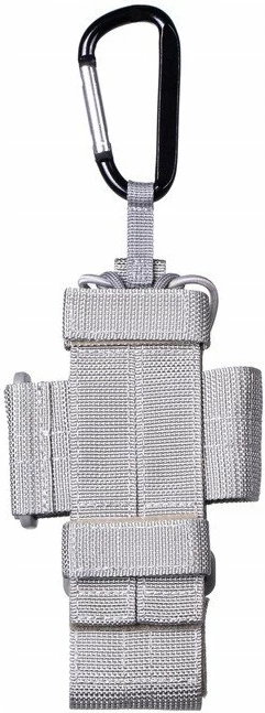 Mbajtëse telefoni Ulefone Armor Molle Holster UF-UAN07, universale e rregullueshme me Molle, gri