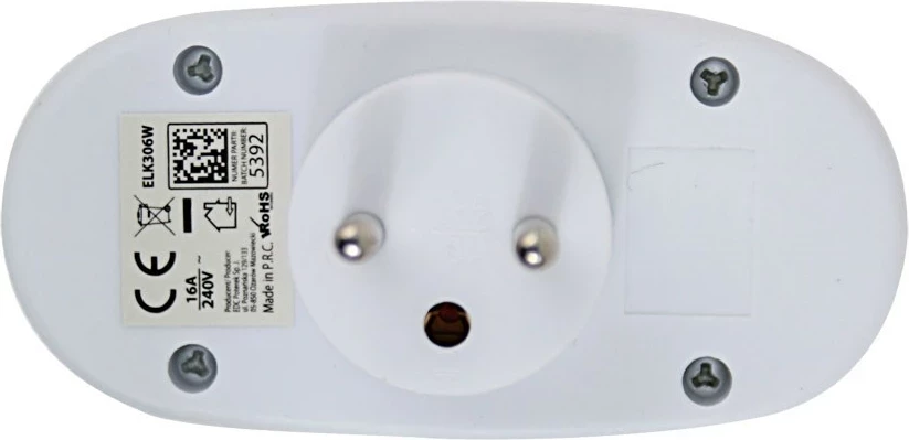 Ndarës elektrik Esperanza ELK306W, 2 dalje, i bardhë