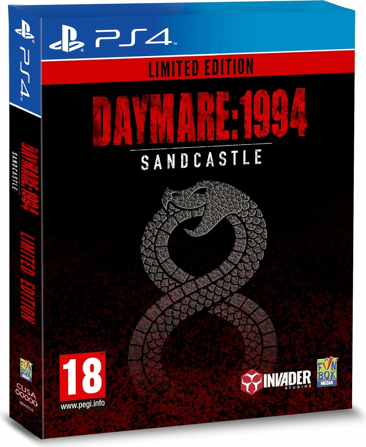 Lojë PS4 Meridiem Games Daymare: 1994 Sandcastle Limited Edition, PEGI 18, set me certifikatë autenticiteti + 3 karta personazhi + 3 aksesorë + sticker
