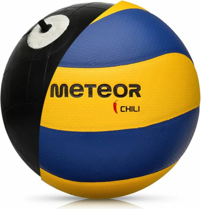 Top volejbolli Meteor për meshkuj/femra, kaltër-verdhë [Madhësia: Standarde]