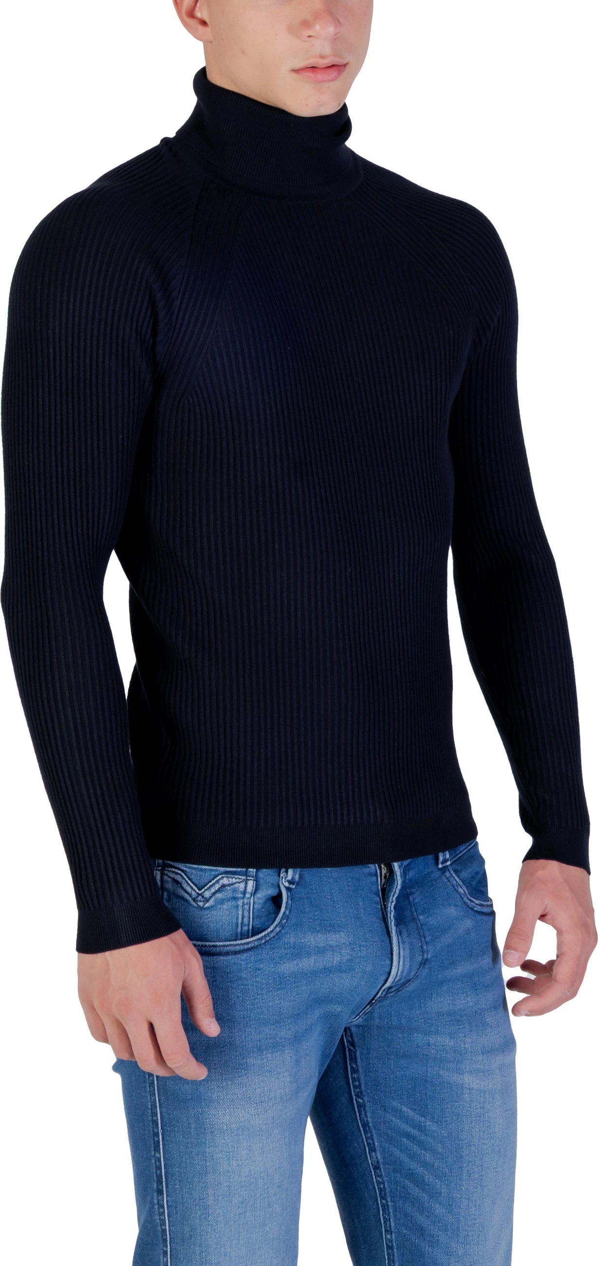 Xhemper golf për meshkuj Antony Morato MMSW01409-YA500002, blu navy [Madhësia: XXL]