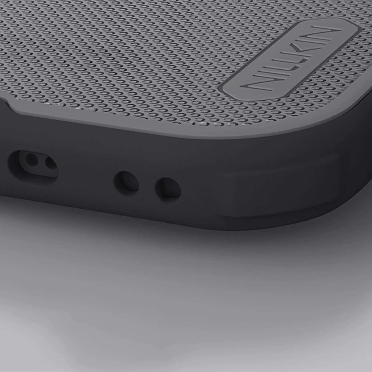 Mbështjellës, Nillkin, Super Frosted Shield Pro, për iPhone 17 Air, MagSafe kompatibil, PC+TPU, transparent e zezë