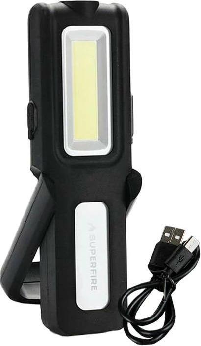 Dritë pune Superfire G12, 1200mAh, 566lm, USB, e zezë