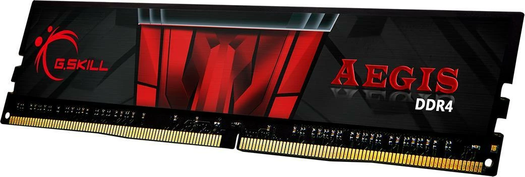 RAM Memorje G.Skill Aegis F4-3000C16D-16GISB 16GB DDR4 3000MHz CL16 (2x8GB), kuqe/zezë