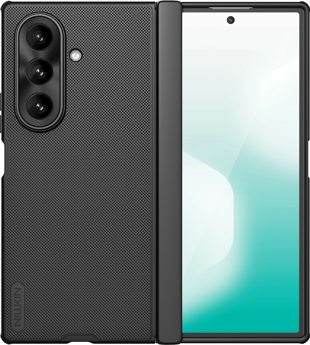 Mbështjellës Nillkin Super Frosted Shield Fold Magnetic për Samsung Galaxy Z Fold 7, kompatibil me MagSafe, ngjyrë e zezë
