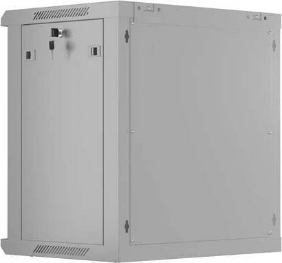 Kasë rrjeti LANBERG 19" 12U, varëse, 600x450mm, gri, derë me vrima