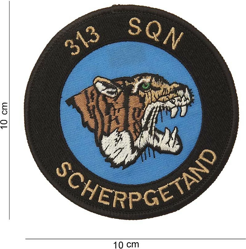 Emblema pëlhure Fostex Garments Patch 313 SQN scherpgetand #4001