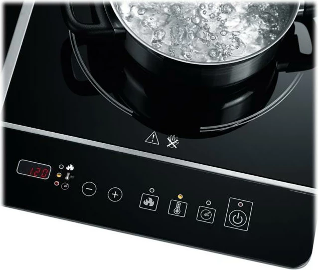 Pllakë e dyfishtë induksioni Severin DK 1031 (DK1031), 2 zona, 10 nivele fuqie, deri 240°C, e zezë