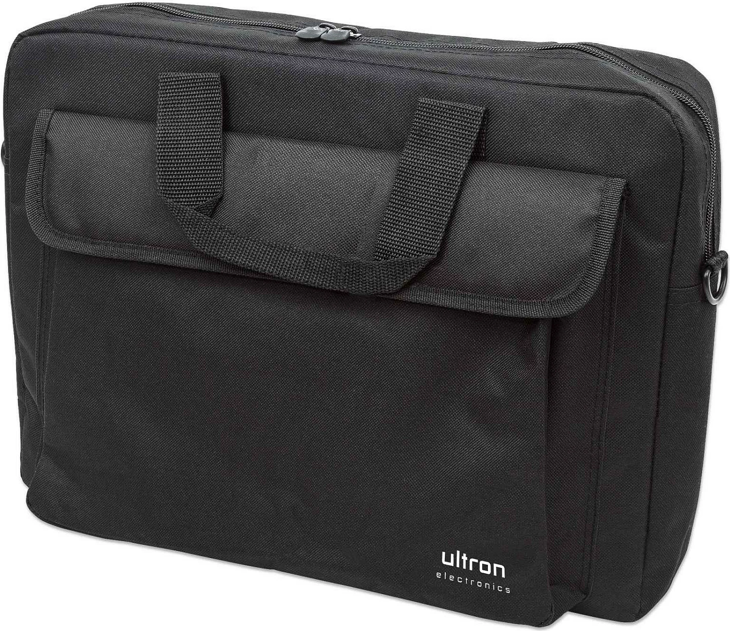Çantë për laptop Ultron 371957 Case Basic, 15.6", me rrip shpatulle, e zezë