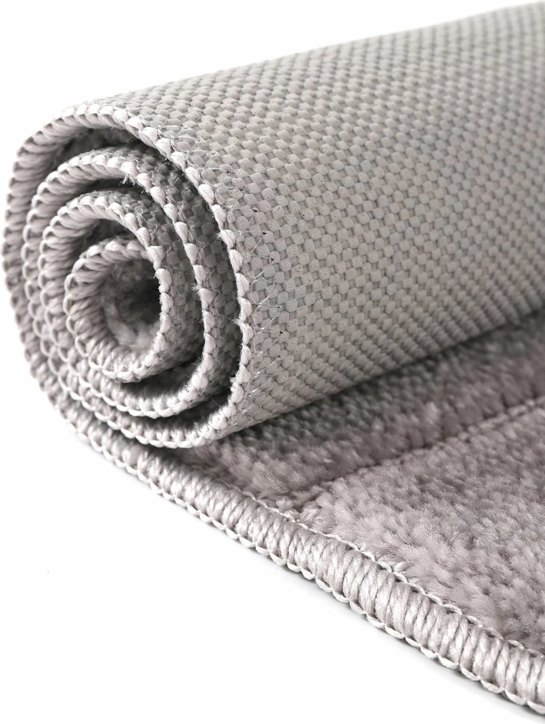 Set tapetash për banjo (2 copë), Mijolnir, model me vija, ngjyrë gri