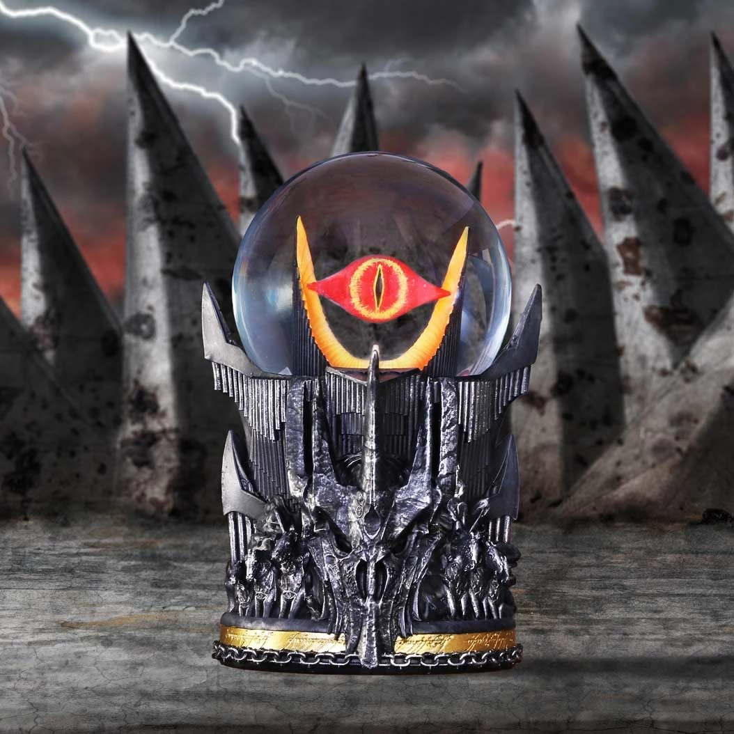 Glob bore Nemesis Now The Lord of the Rings Sauron 18 cm, e zezë