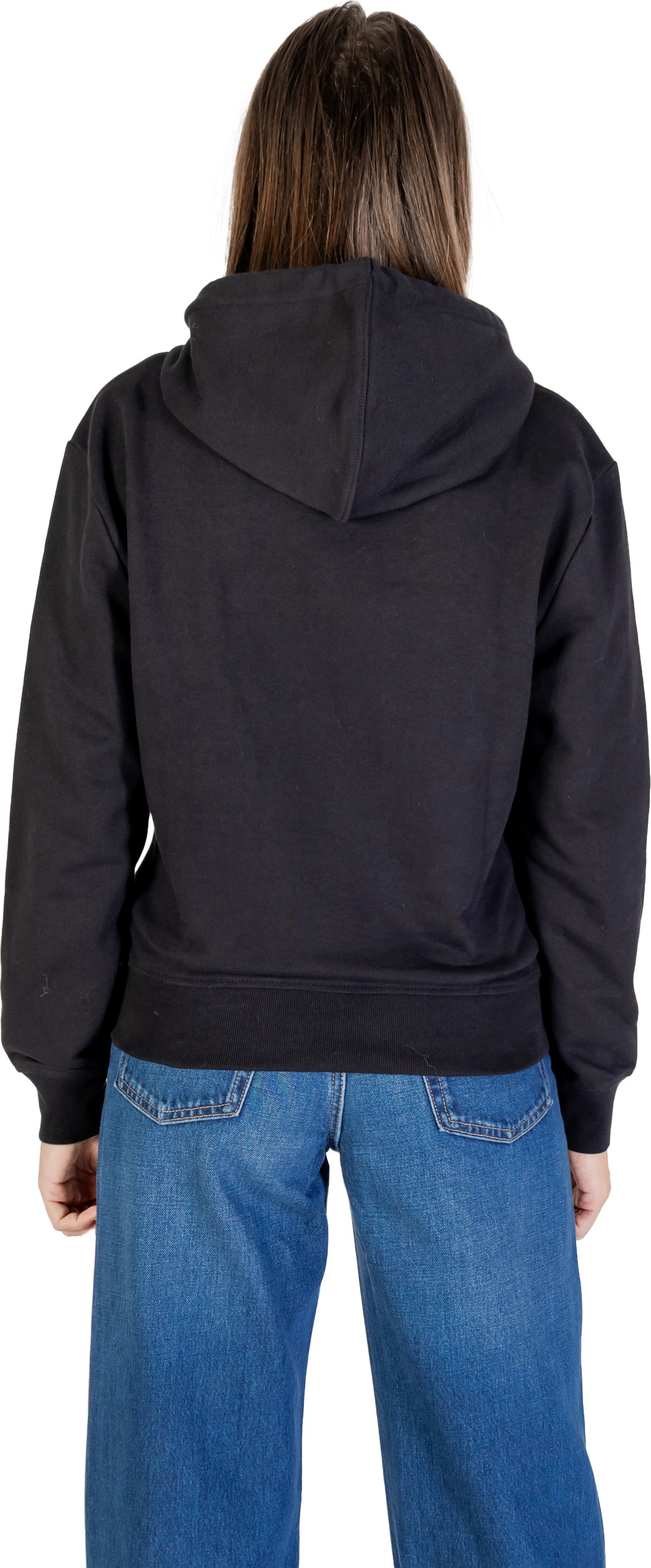 Duks për femra Calvin Klein Jeans LS Archive Terry LV047C224G, i zi [Madhësia: XS]