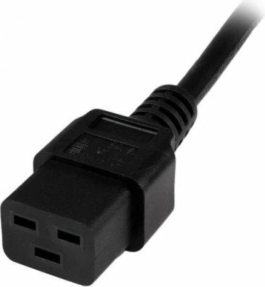 Kabllo rryme Manhattan Schuko-IEC320 C19 16A 2.5 m, e zezë