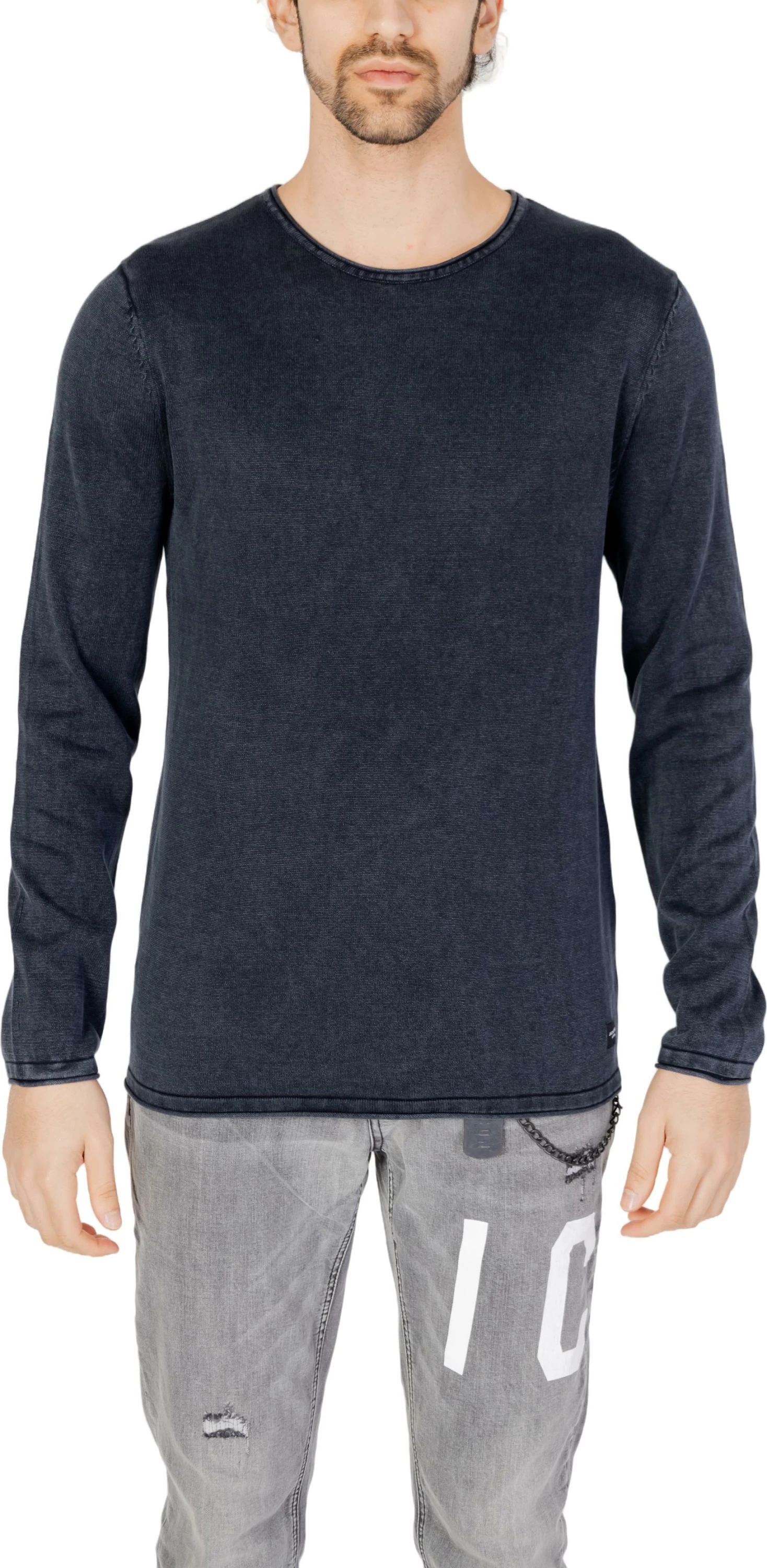 Xhemper për meshkuj Jack & Jones Jjeleo 12174001, blu e errët