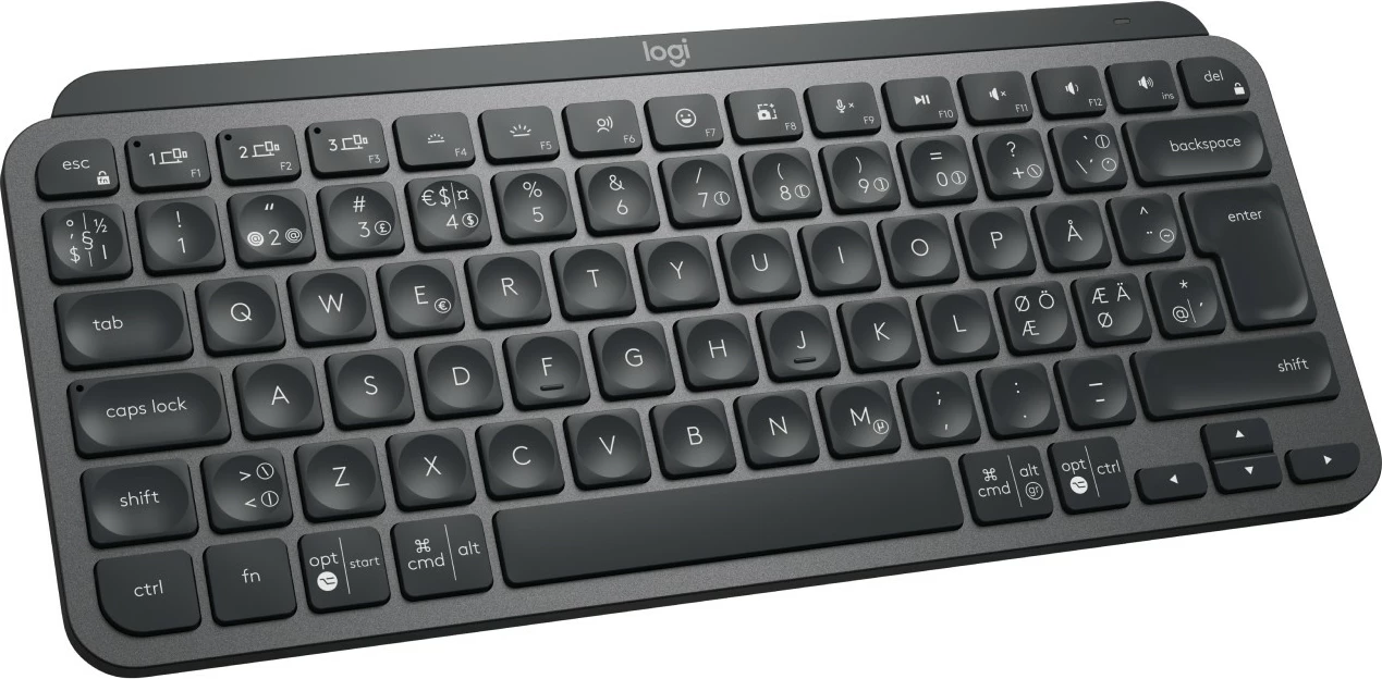 Tastierë Logitech MX Keys Mini for Business, kompakte, wireless, gri