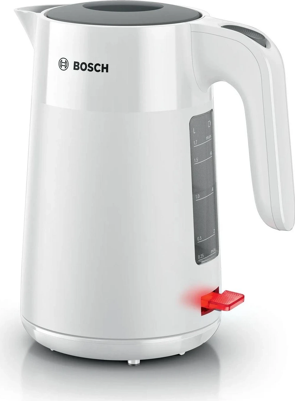 Çajnik Bosch TWK2M16, 1.7L, 2400W, i bardhë