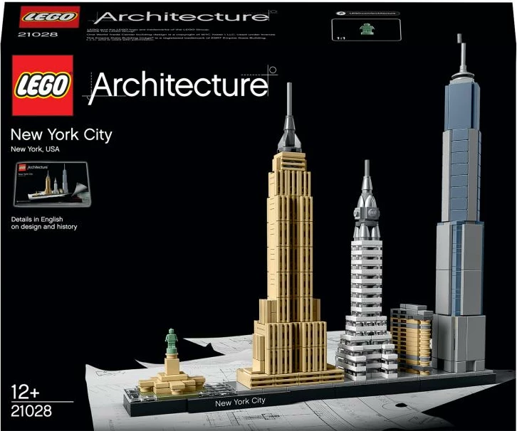Set ndërtimi, LEGO, Architecture New York City 21028, 12+