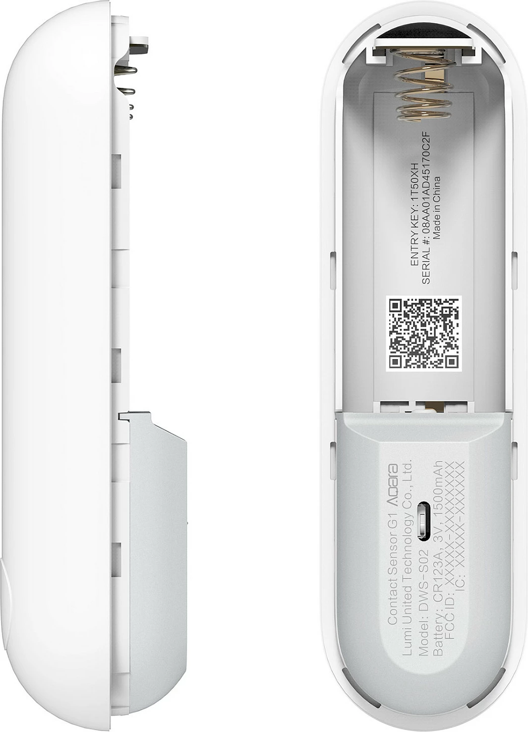 Sensor dere/dritare Aqara P2 (DW-S02D), Thread/Bluetooth, i bardhë