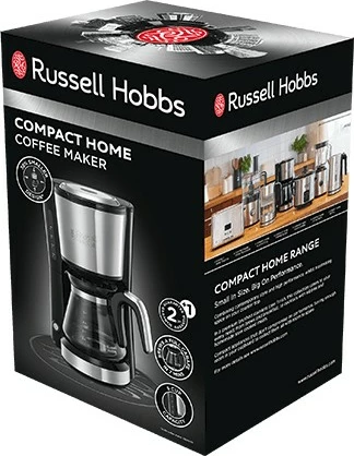Aparat kafeje Russell Hobbs 24210-56, drip, 0.625L, inox/zi