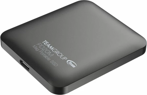 SSD portativ TEAMGROUP PD20M 1TB 2000MB/s USB-C, gri