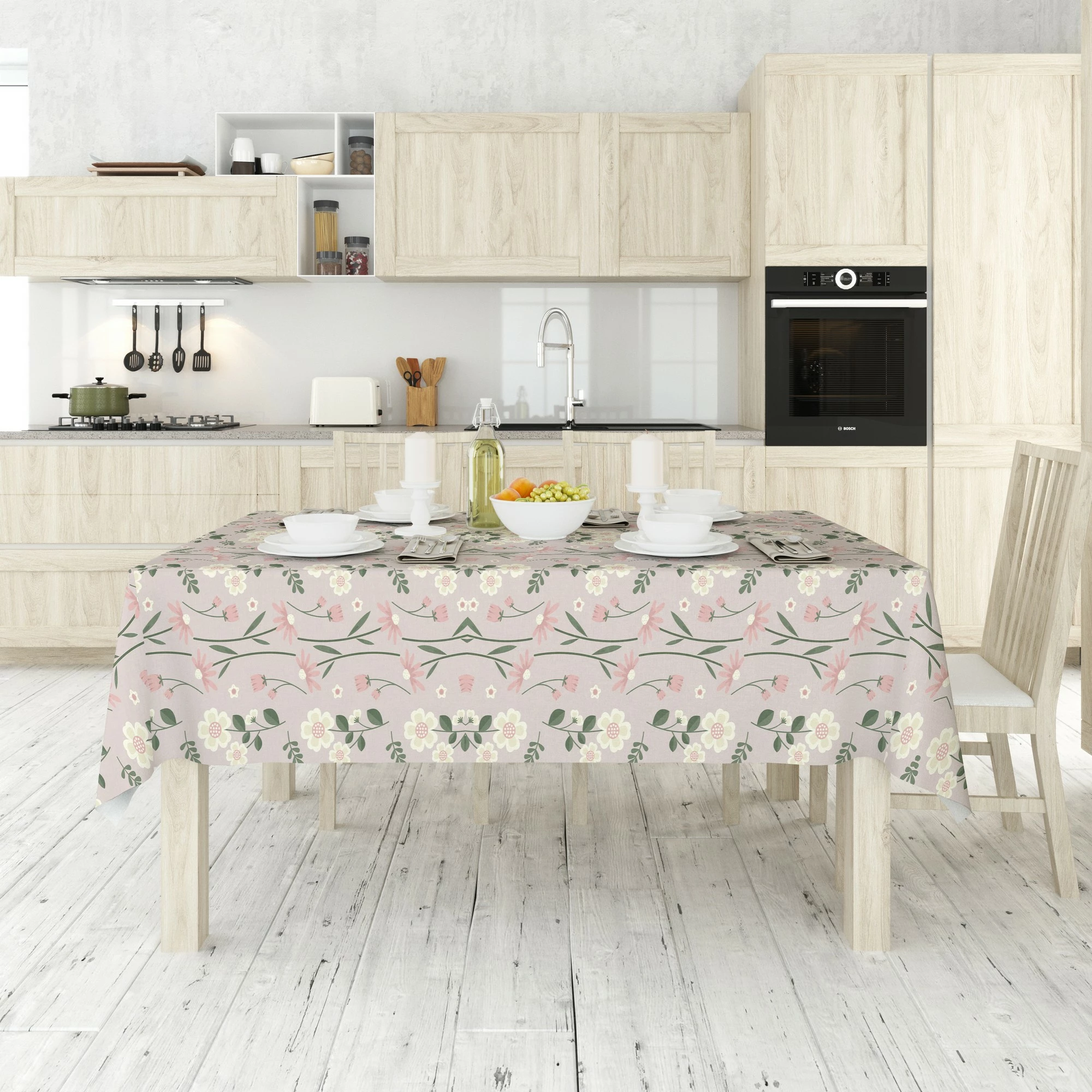 Mbulesë tavoline Hermia, Asr-tblclt25 -45, 140x180cm