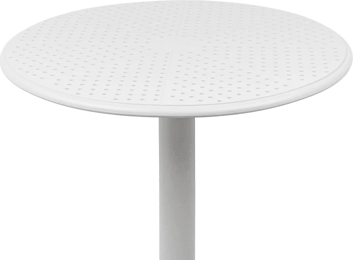 Tavolinë Merkon pp, ngjyrë e bardhë, D60x75cm
