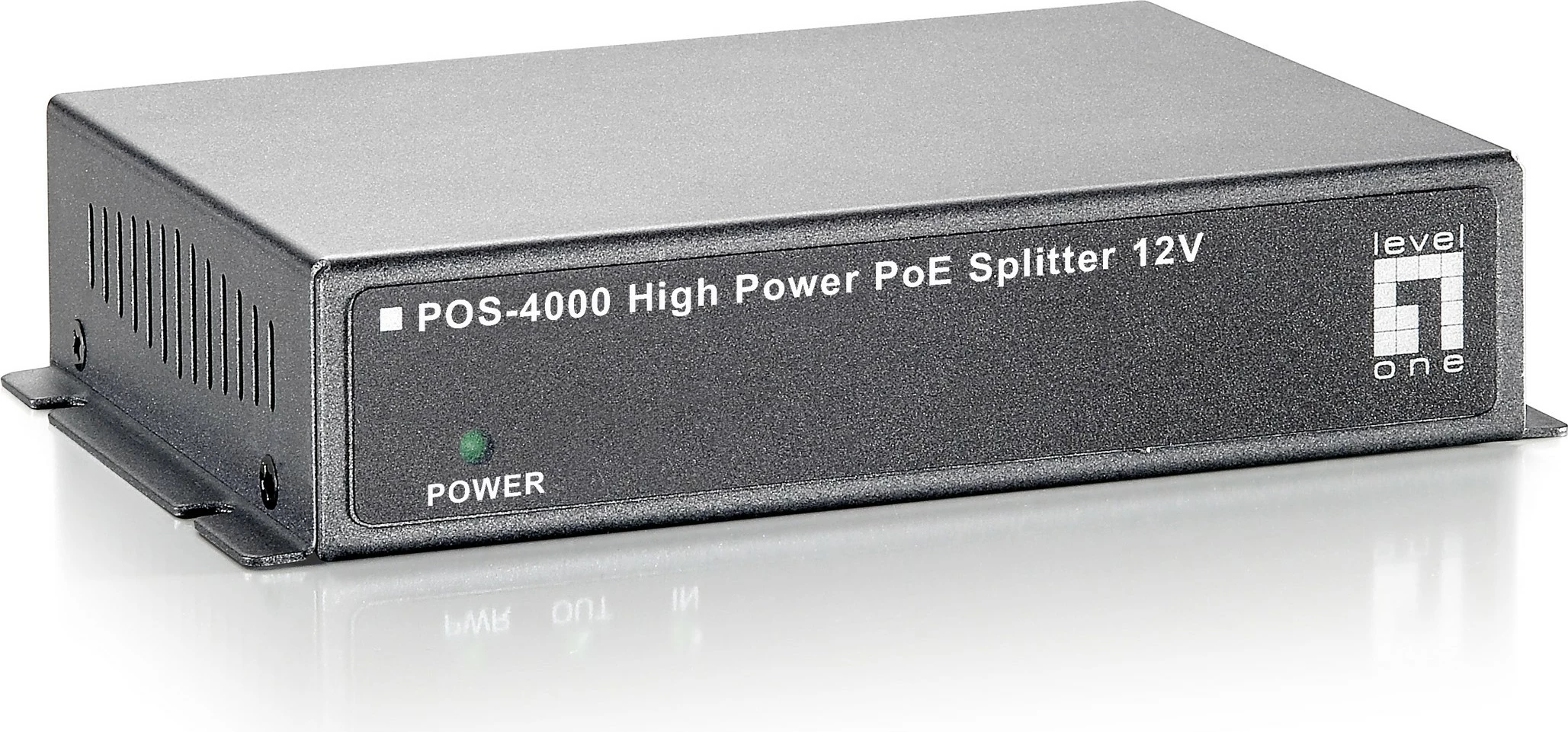 PoE Splitter LevelOne POS-4000, 12V DC, Gri